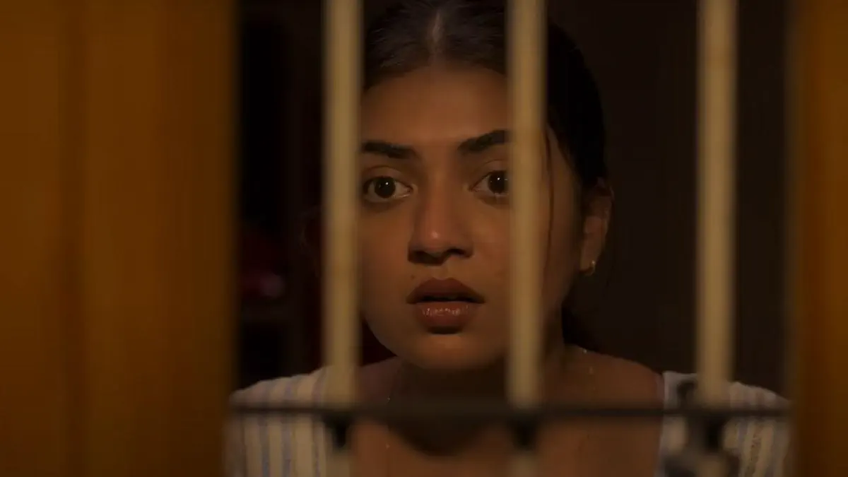 Image of scene from the film Sookshmadarshini