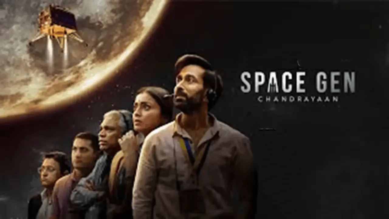 Image of scene from the film Space Gen: Chandrayaan