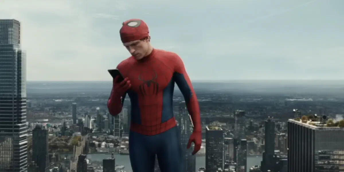 Image of scene from the film Spider-Man: Brand New Day