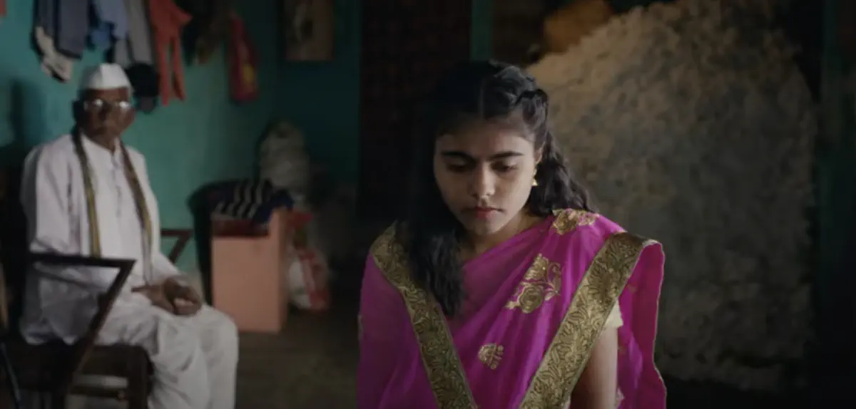 Image of scene from the film Sthal (A Match)
