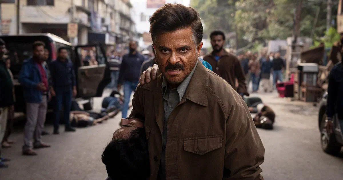 Image of scene from the film Subedaar