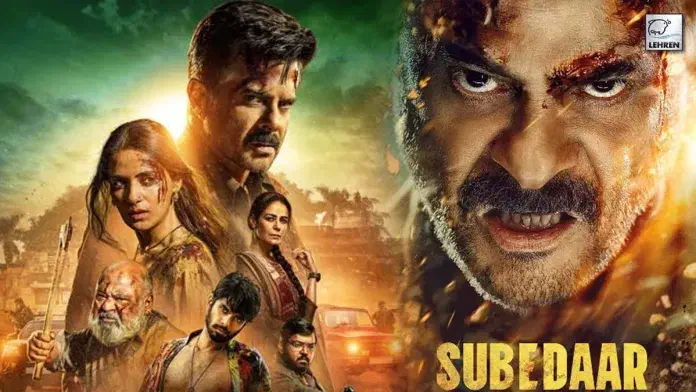 Image of scene from the film Subedaar