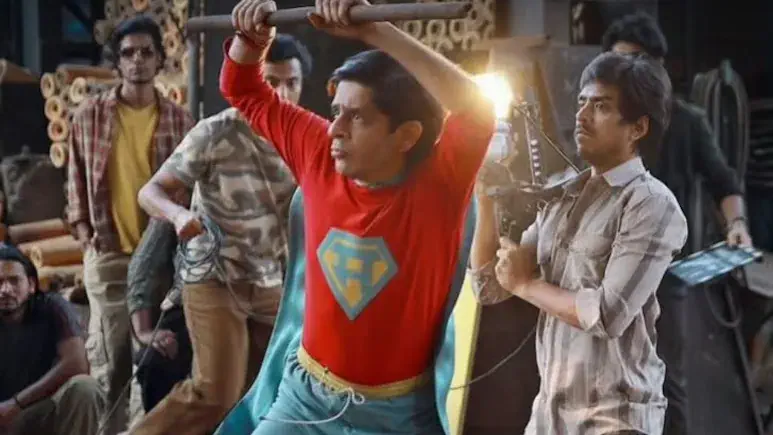 Image of scene from the film Superboys of Malegaon