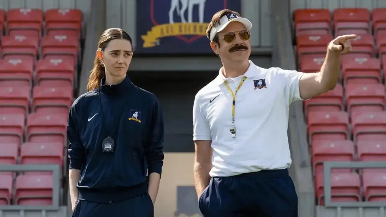 Image of scene from the film Ted Lasso S04