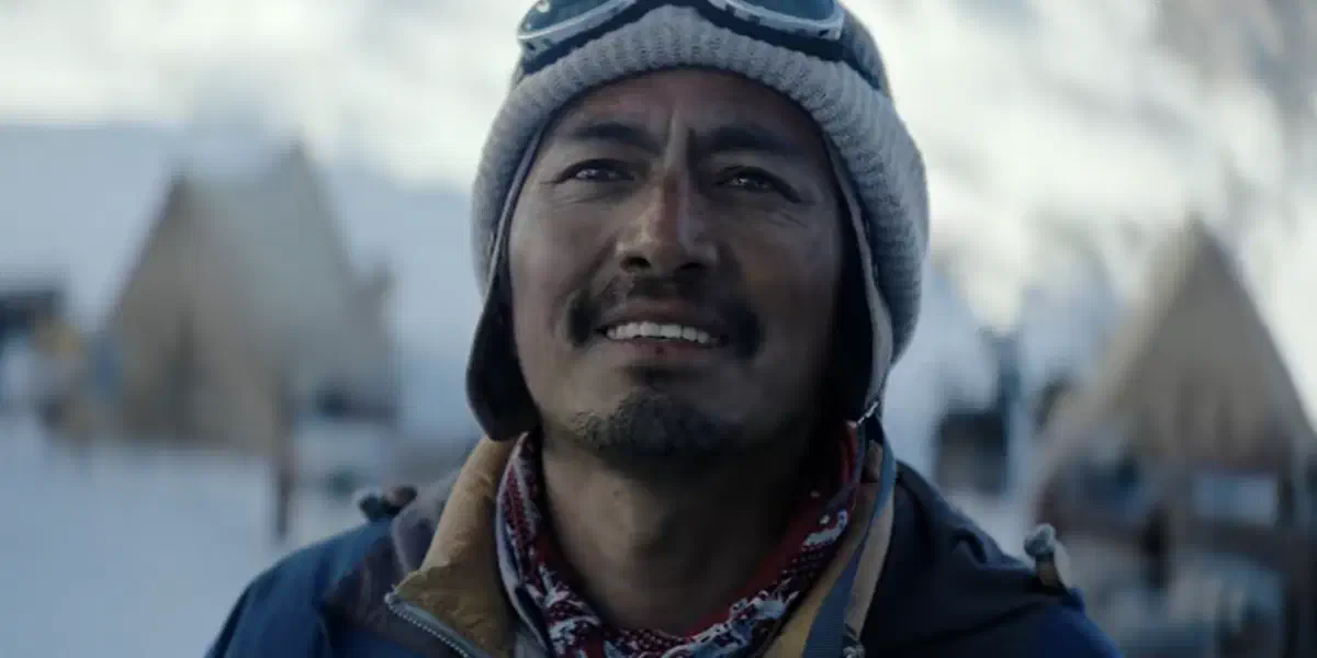 Image of scene from the film Tenzing
