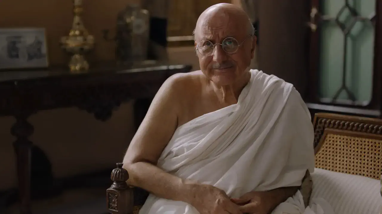 Image of scene from the film The Bengal Files