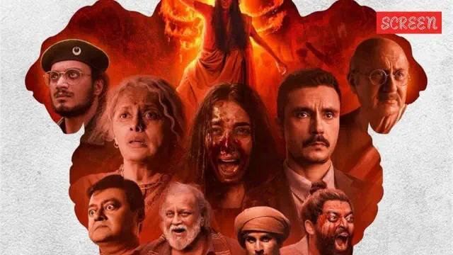 Image of scene from the film The Bengal Files