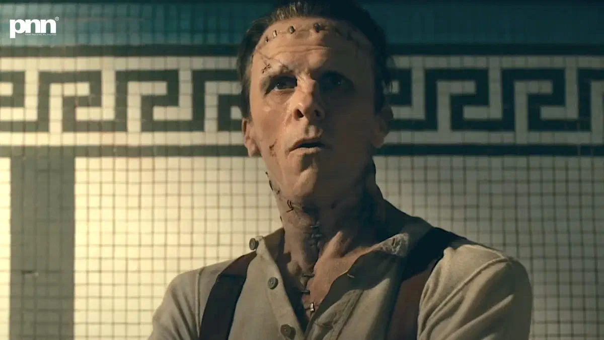 Image of scene from the film The Bride