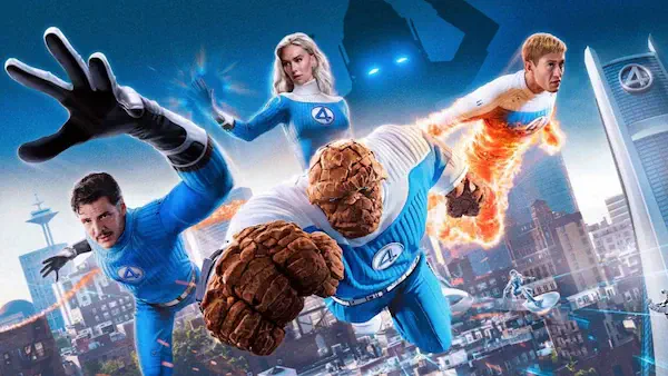 Image of scene from the film The Fantastic Four - First Steps