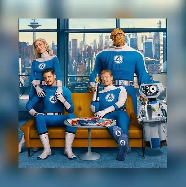 Image of scene from the film The Fantastic Four - First Steps