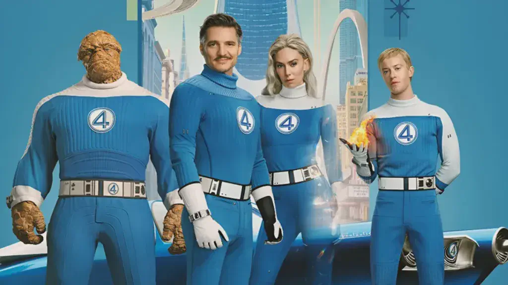 Image of scene from the film The Fantastic Four - First Steps