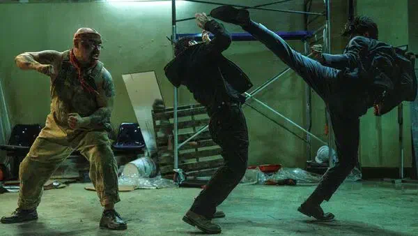 Image of scene from the film The Furious