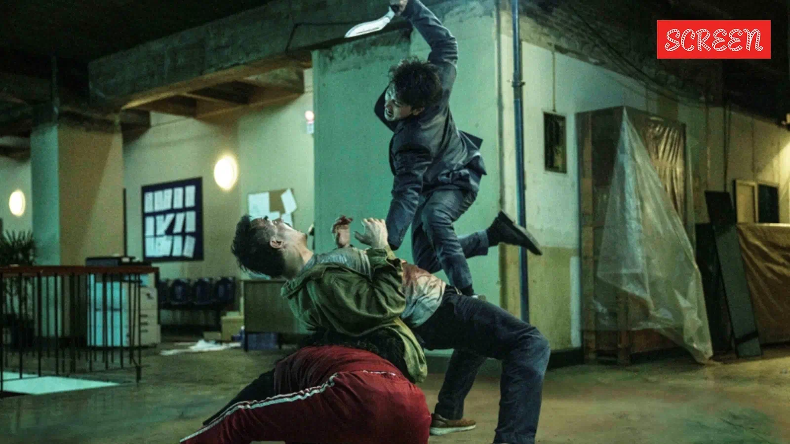 Image of scene from the film The Furious