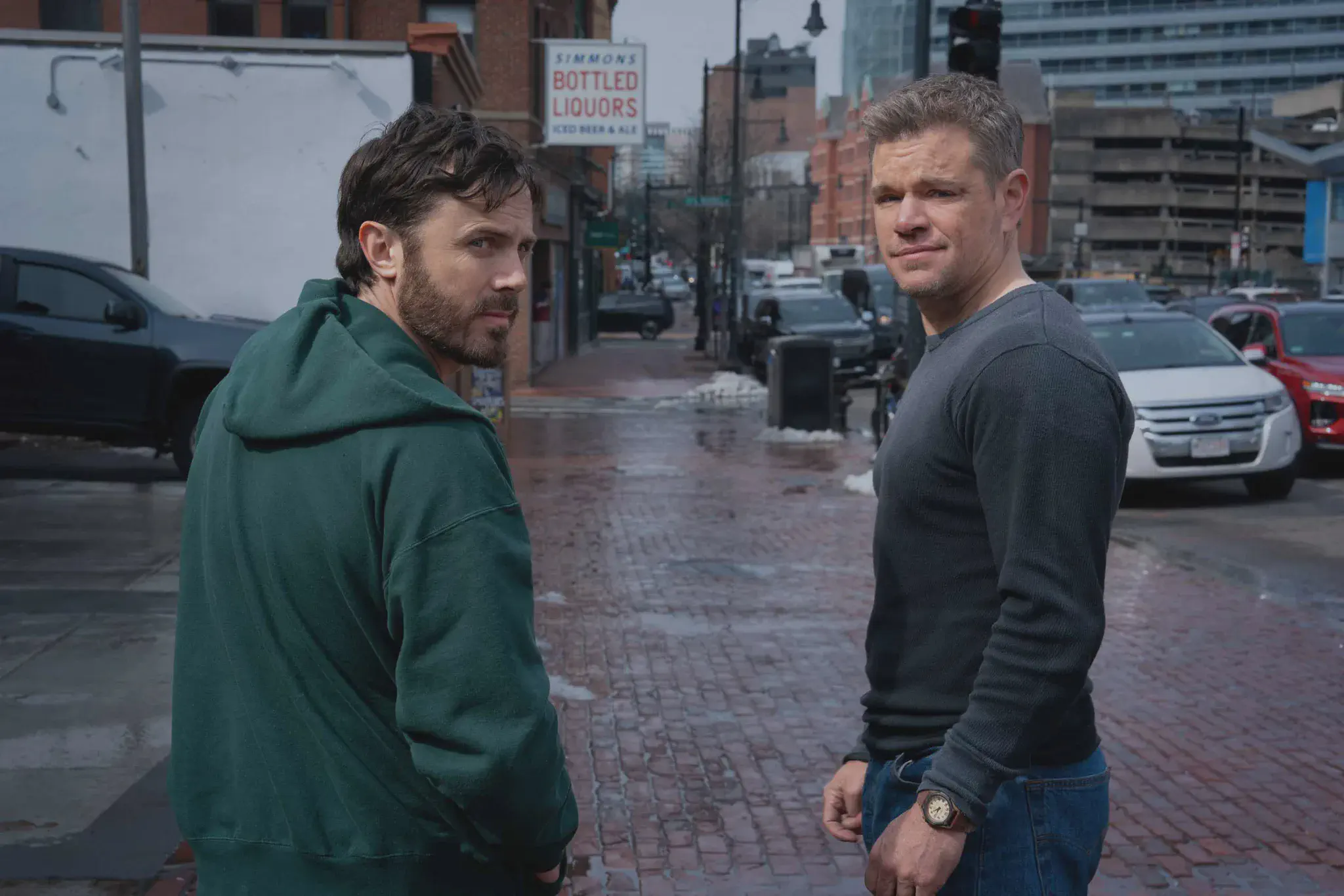 Image of scene from the film The Instigators