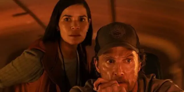 Image of scene from the film The Lost Bus