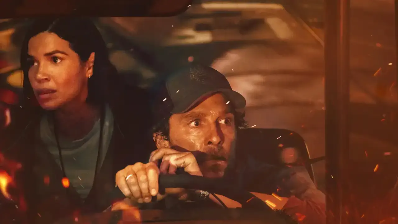 Image of scene from the film The Lost Bus