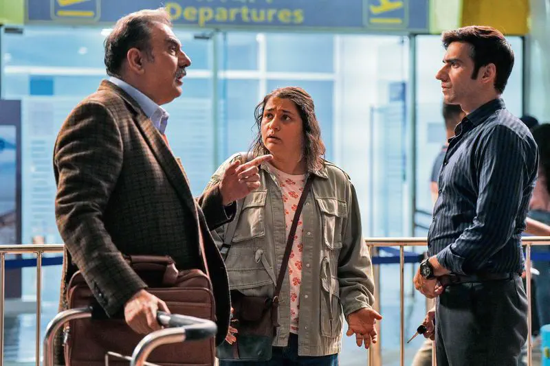 Image of scene from the film The Mehta Boys