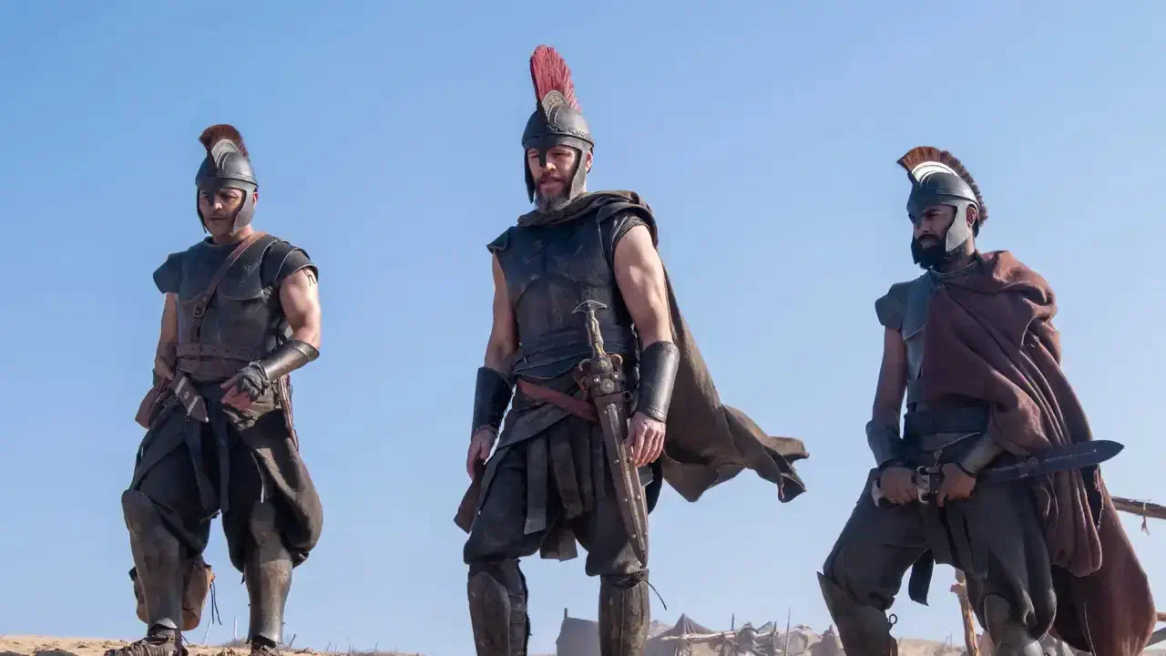 Image of scene from the film The Odyssey