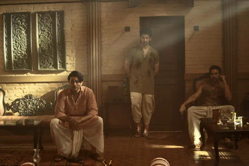 Image of scene from the film The Revolutionaries