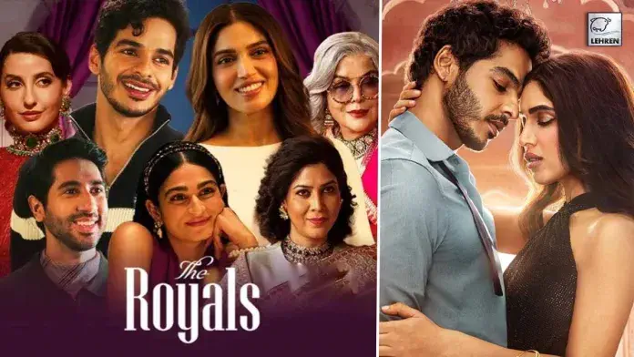 Image of scene from the film The Royals