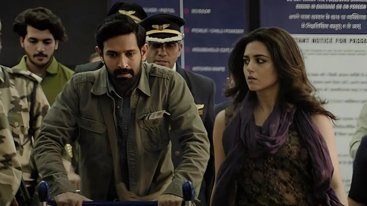 Image of scene from the film The Sabarmati Report