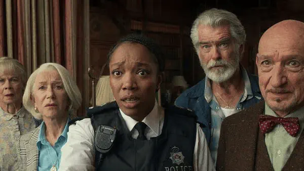 Image of scene from the film The Thursday Murder Club