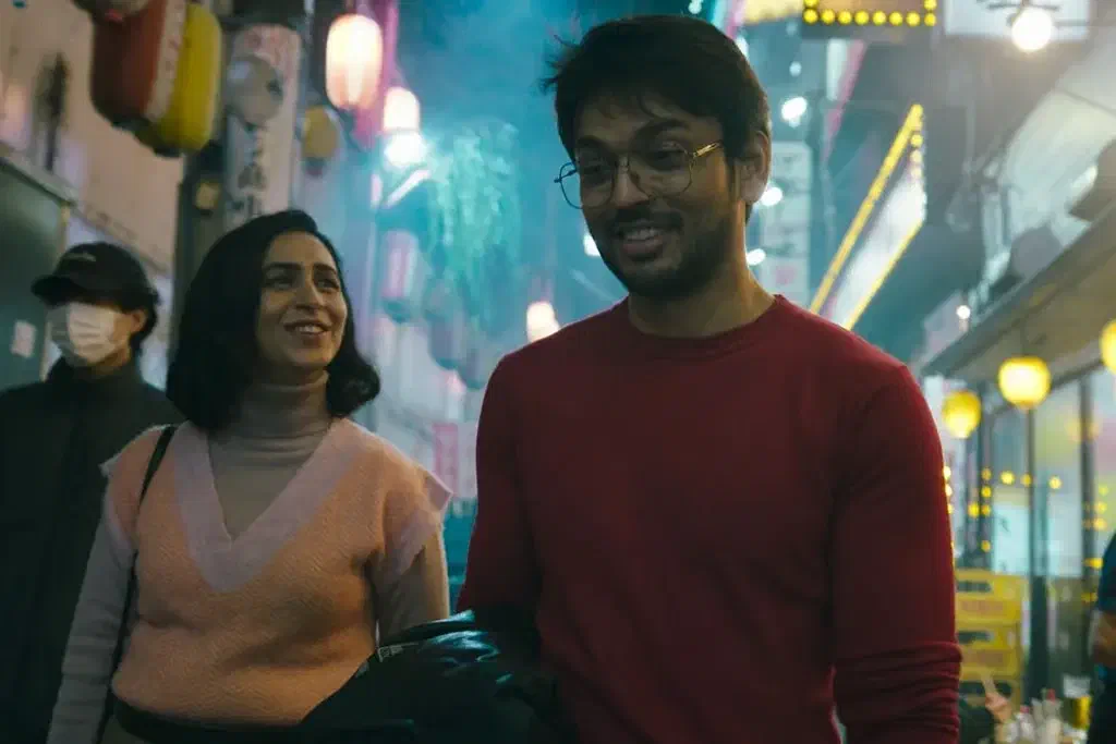 Image of scene from the film Toh Ti Ani Fuji