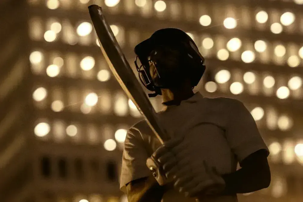 Image of scene from the film Unbroken: The Unmukt Chand Story