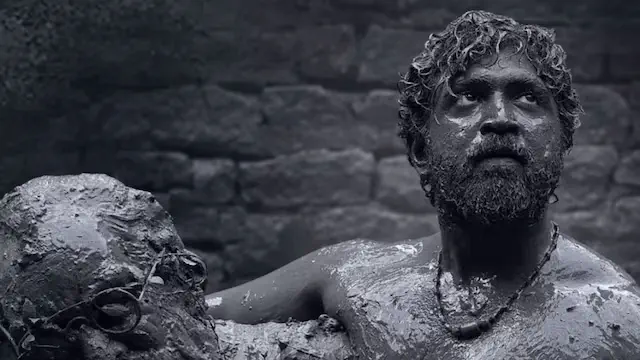 Image of scene from the film Vanangaan