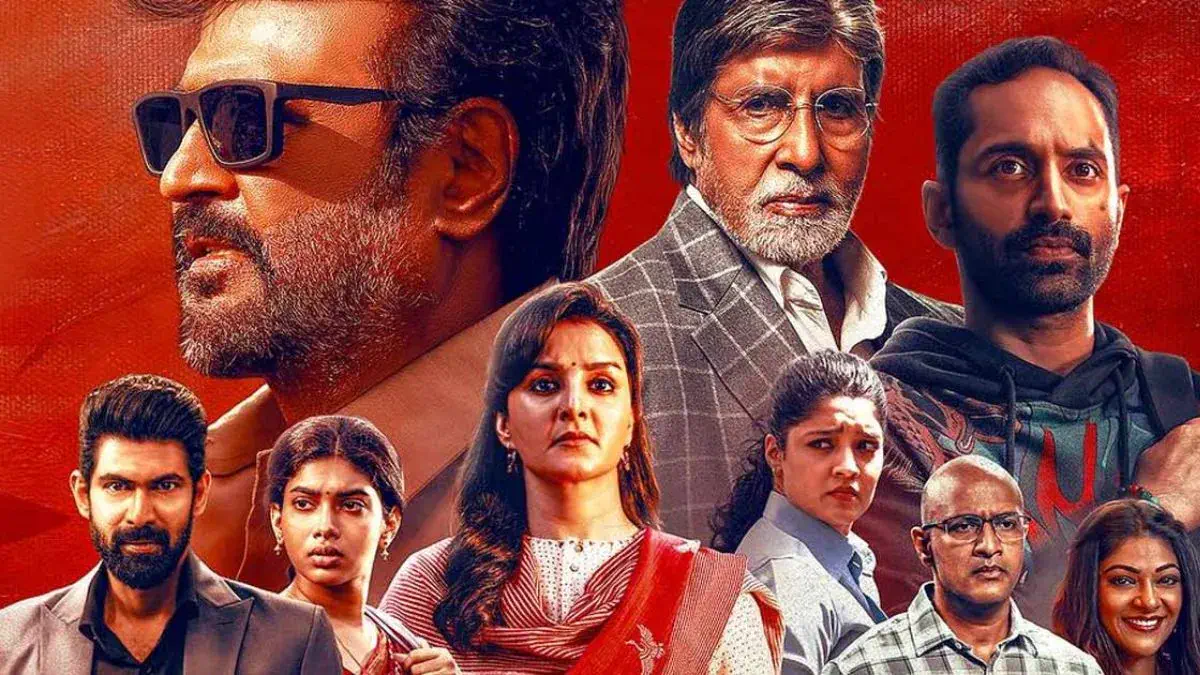 Image of scene from the film Vettaiyan