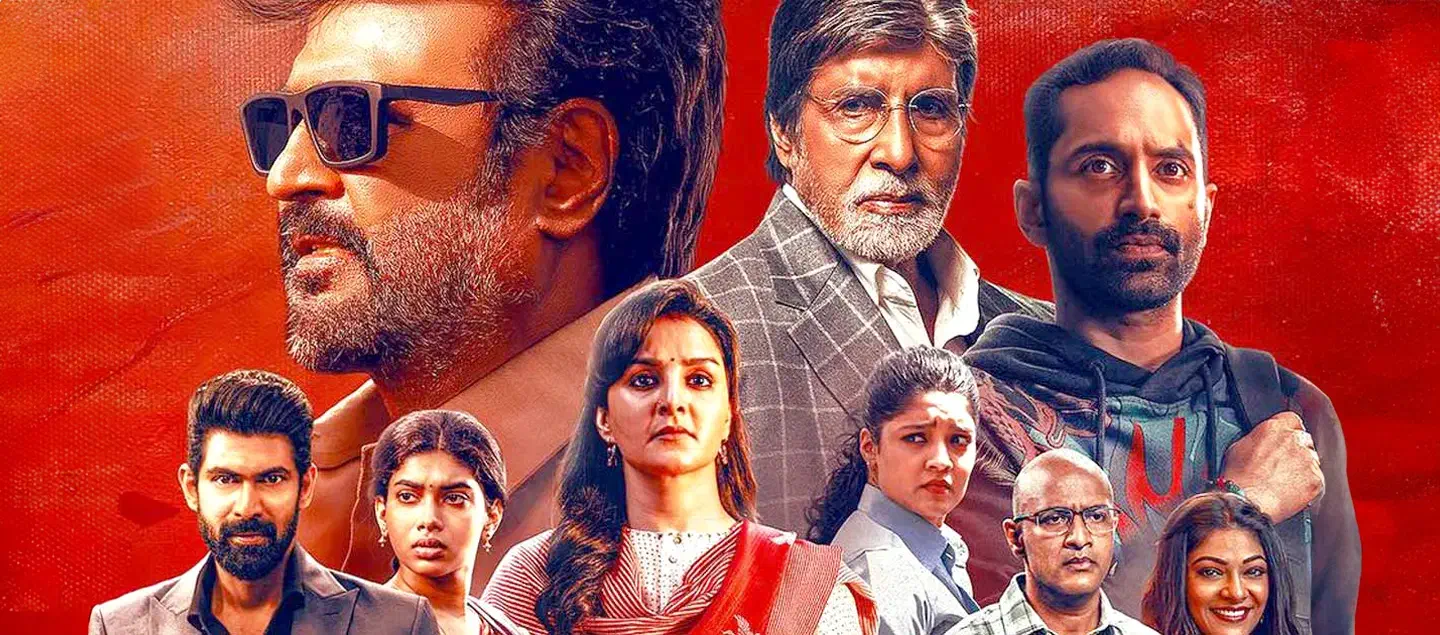 Image of scene from the film Vettaiyan