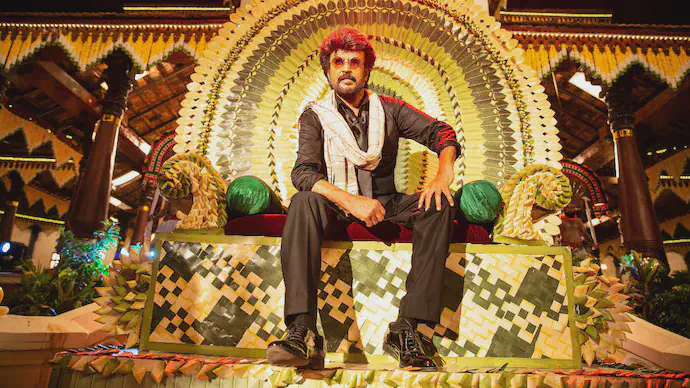 Image of scene from the film Vettaiyan