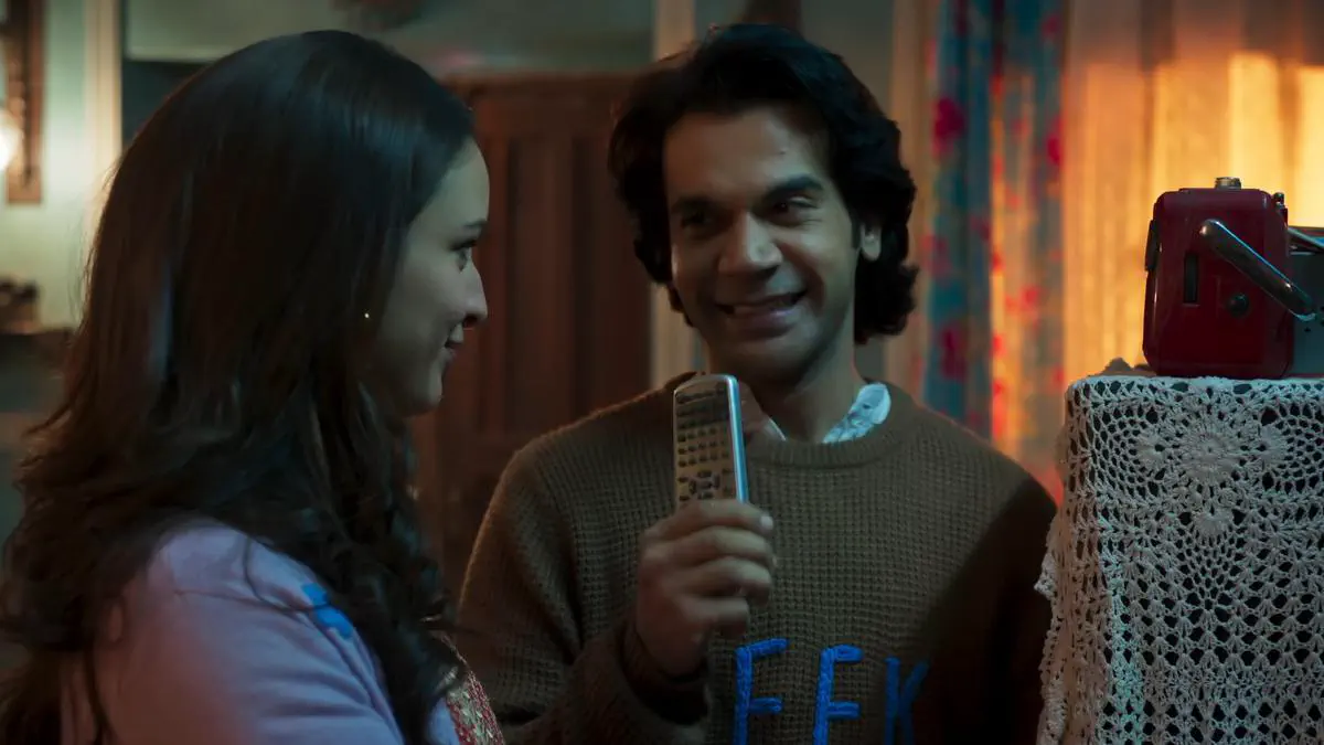 Image of scene from the film Vicky Vidya Ka Woh Wala Video