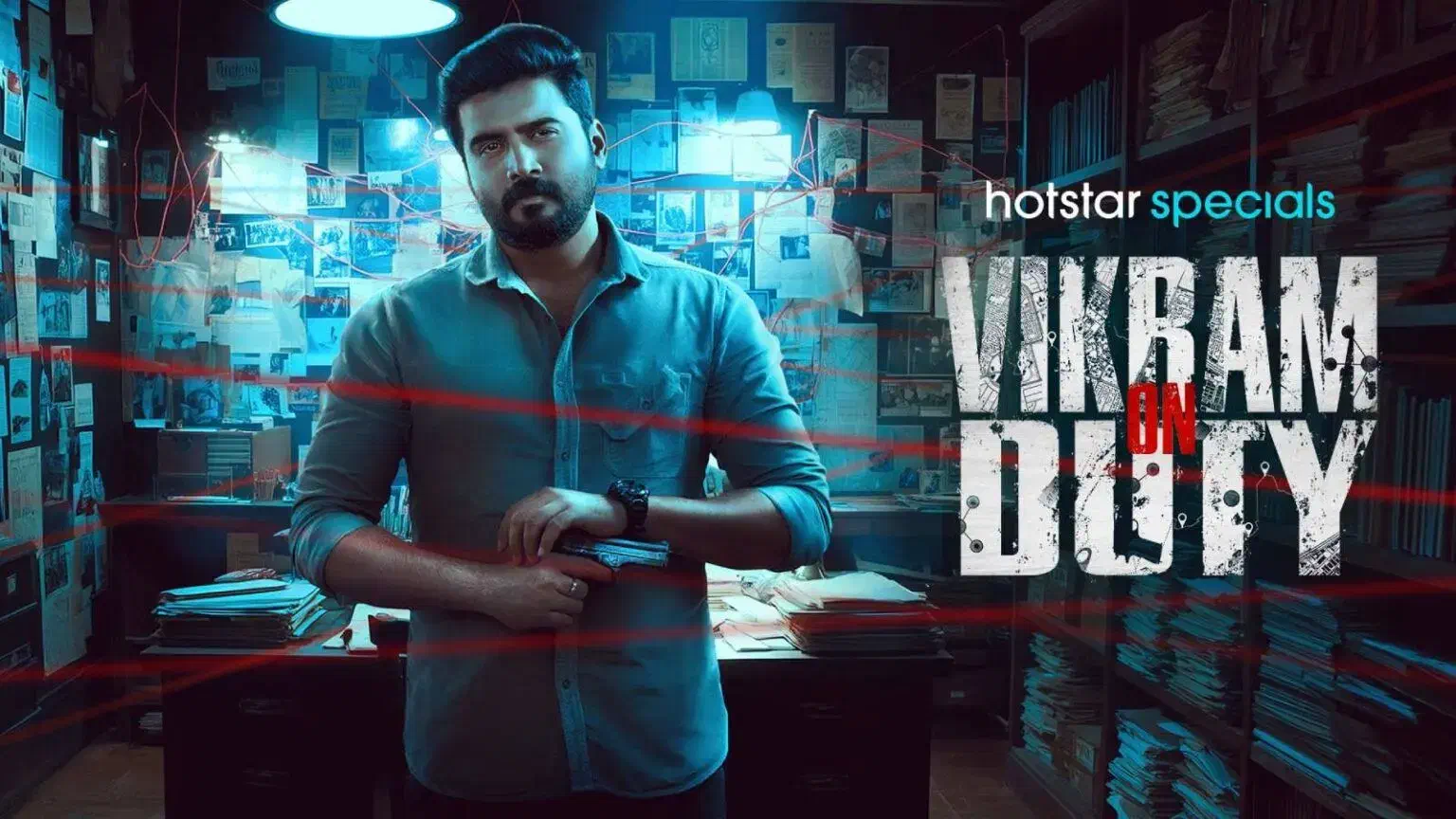Image of scene from the film Vikram on Duty