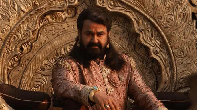 Image of scene from the film Vrusshabha