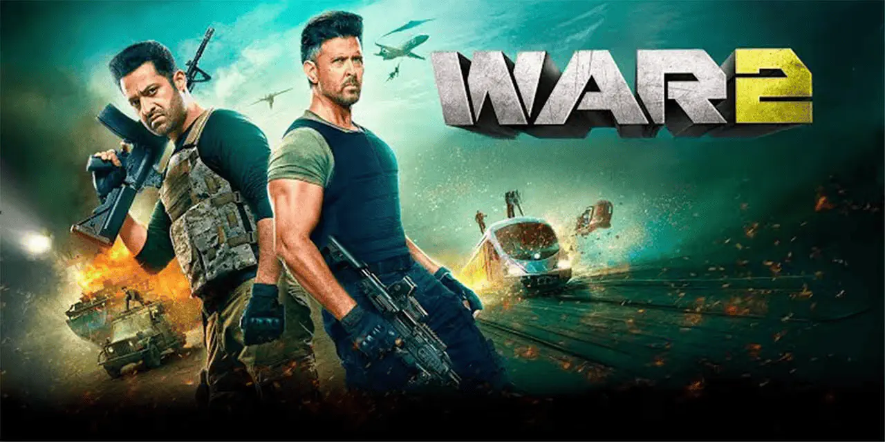 Image of scene from the film War 2