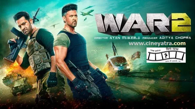 Image of scene from the film War 2