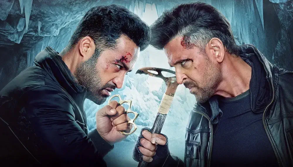 Image of scene from the film War 2