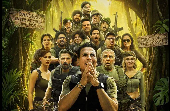 Image of scene from the film Welcome to the Jungle