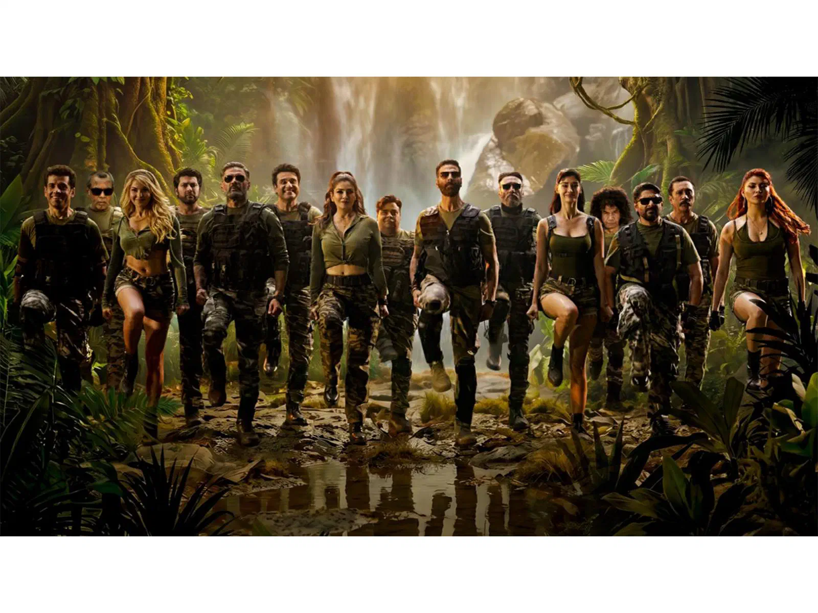 Image of scene from the film Welcome to the Jungle