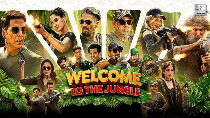 Image of scene from the film Welcome to the Jungle