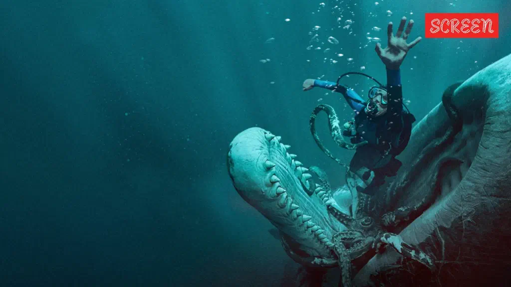 Image of scene from the film Whalefall