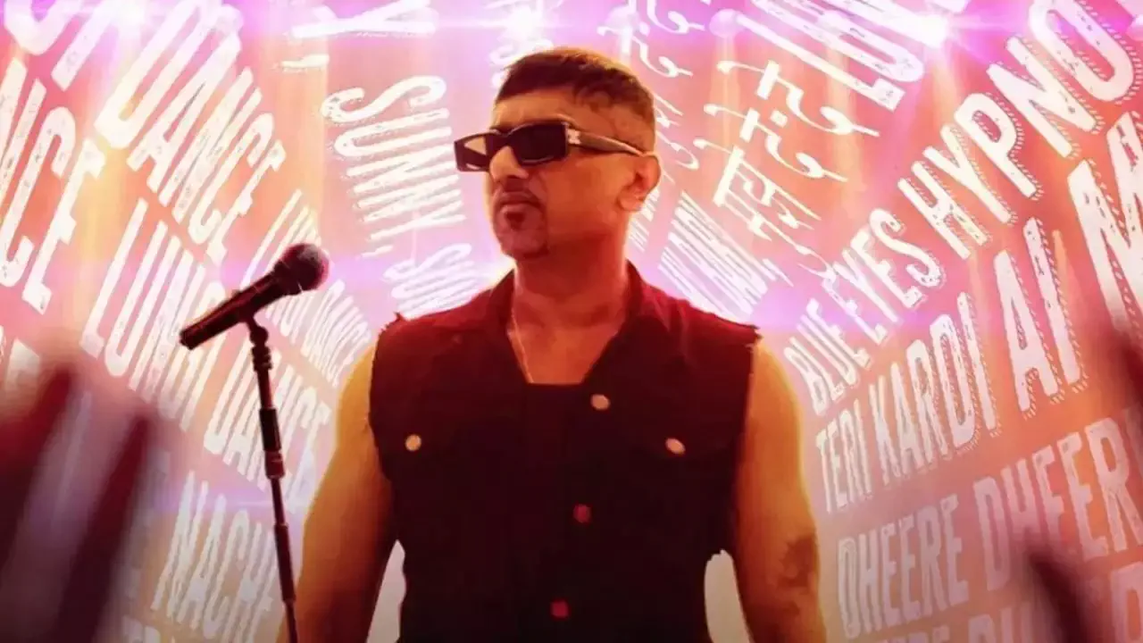 Image of scene from the film Yo Yo Honey Singh: Famous