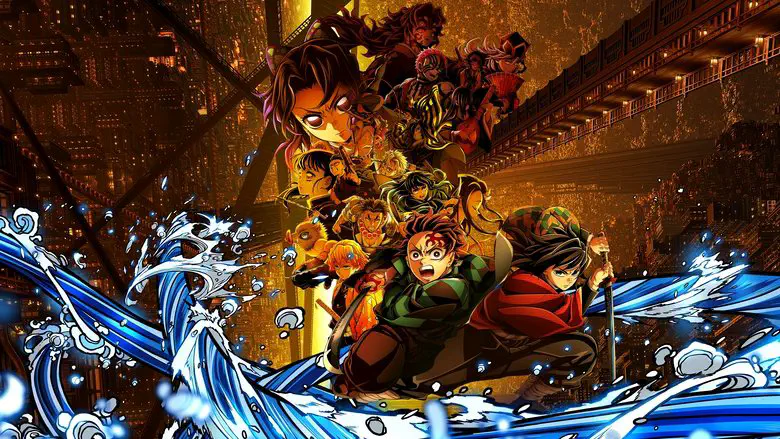 Image of scene from the film Demon Slayer: Infinity Castle