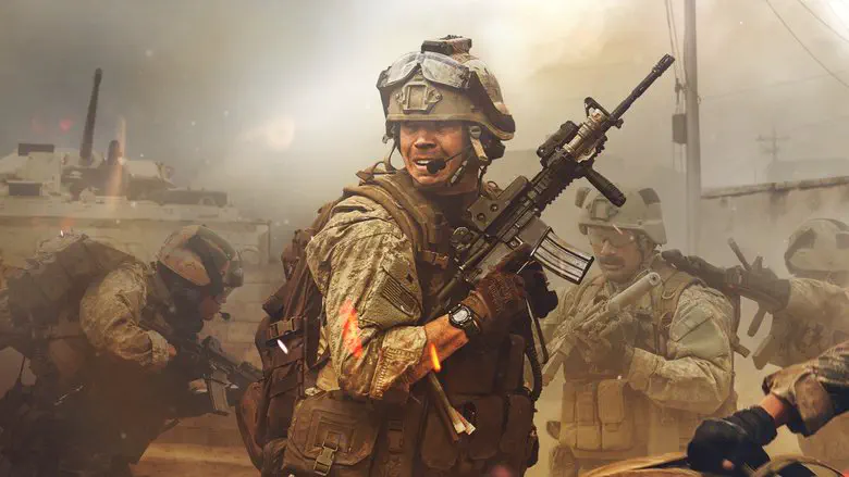 Image of scene from the film Warfare