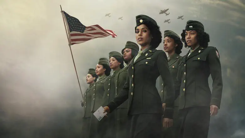 Image of scene from the film The Six Triple Eight