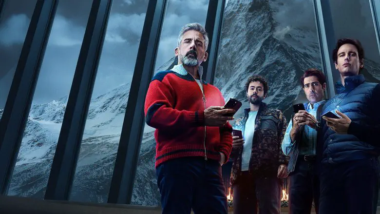 Image of scene from the film Mountainhead