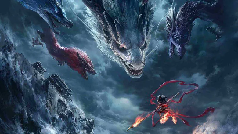 Image of scene from the film Ne Zha 2