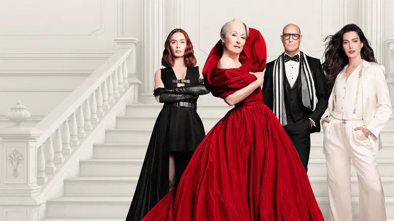 Image of scene from the film The Devil Wears Prada 2