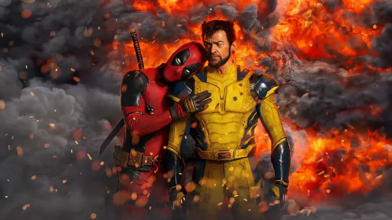 Image of scene from the film Deadpool & Wolverine